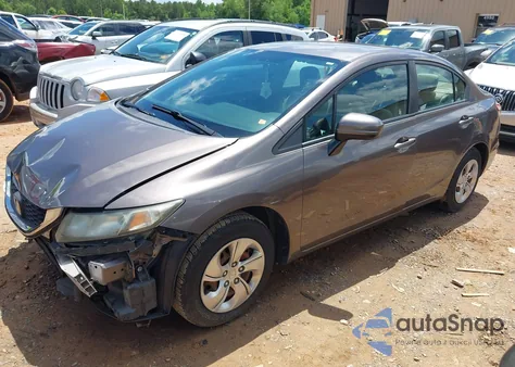 2014 Honda Civic Lx from USA, damaged, VIN 19XFB2F57EE010610